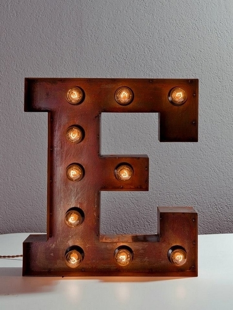 Винтажные ретробуквы